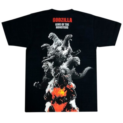Godzilla  Evolutions T-shirt XXL size Shipping from Japan-image