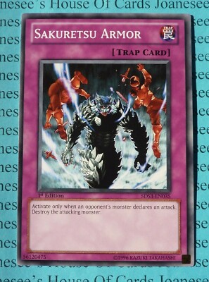 Sakuretsu Armor 5DS3-EN035 Yu-Gi-Oh Card 1st Edition New-image