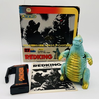 GODZILLA Red King Figure with box H 14.5cm W 8.5cm D 17cm 1983 Character Goods-image