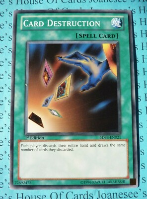 Card Destruction 5DS3-EN021 Yu-Gi-Oh Card 1st Edition New-image