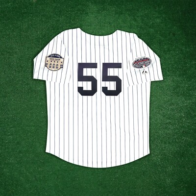 Hideki Matsui 2008 New York Yankees Men's Home White Jersey w/ All Star Patch-image