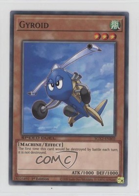 2022 Yu-Gi-Oh! Speed Duel GX: Midterm Paradox 1st Edition Gyroid 11rl-image