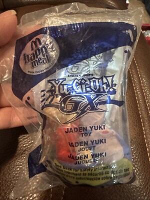 YU-GI-OH GX McDonalds Happy Meal Toy & Card Pack Sealed 2006 # 1 Jaden Yuki-image