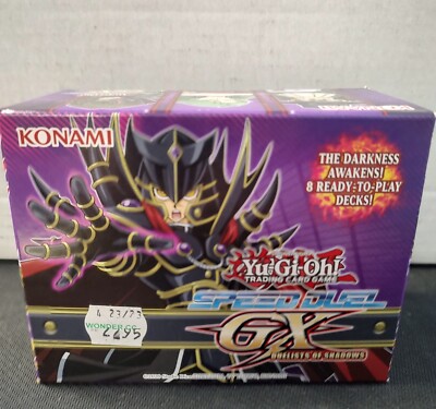 Yu-Gi-Oh! TCG Speed Duel GX Duelists Of Shadows Box 8 Ready To Play Decks Sealed-image