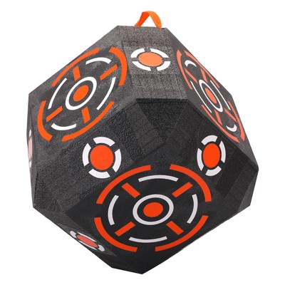 Multi Sided Archery Target Block  High Polymer Fiber Bow Arrow Target with Lig-image