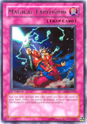 Magical Explosion - CRV-EN055 - Rare - 1st Edition NM YuGiOh!  Booster Set Cards-image