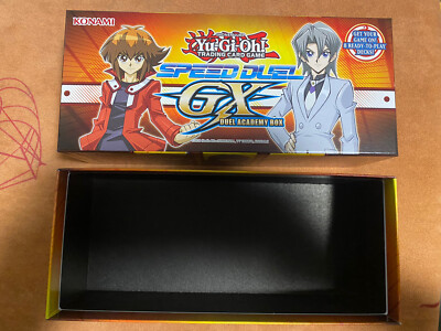 Yugioh Speed Duel GX: Duel Academy Box EMPTY STORAGE CONTAINER-image
