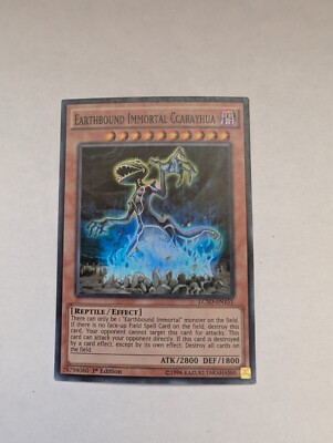 Yugioh!  Earthbound Immortal Ccarayhua - LC5D-EN151 - Super Rare - 1st Edition-image