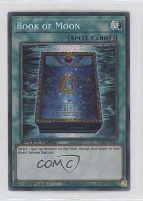 2022 Yu-Gi-Oh! Speed Duel GX: Academy Box 1st Edition Book of Moon 0o36-image