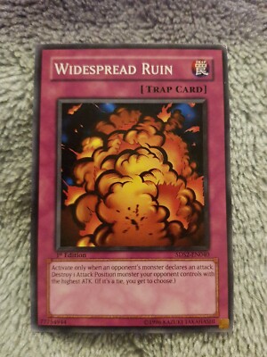 1x YuGiOh TCG Widespread Ruin 5DS2 EN040 Trading Card Game-image