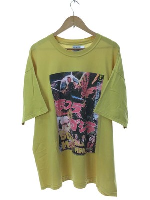 Gildan Mothra Vs. Godzilla/2000S/Toho/Movie T/T-Shirt/Xxl/Cotton/Ylw-image