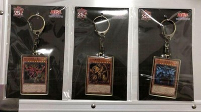 YuGiOh God Card Charm Set Osiris, Ra, Obelisk 3 Pieces-image