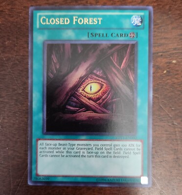 Closed Forest (5D's Duel Transer) YDT1-EN002 Yu-Gi-Oh! Promo Near Mint-image