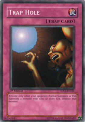 Trap Hole - 5DS1-EN036 - Common - Unlimited Edition NM YuGiOh!  Starter Deck: Yu-image