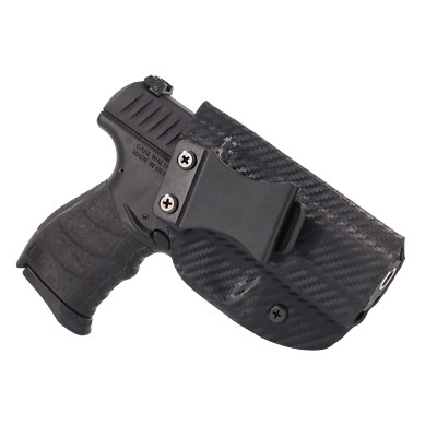 Concealment IWB Gun Holster for Glock Handguns - Black Carbon Fiber-image