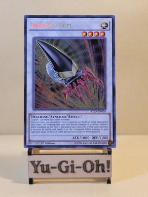 Yugioh - Armory Arm - LC5D-EN034 - Secret Rare - 1st Edition - Near Mint-image