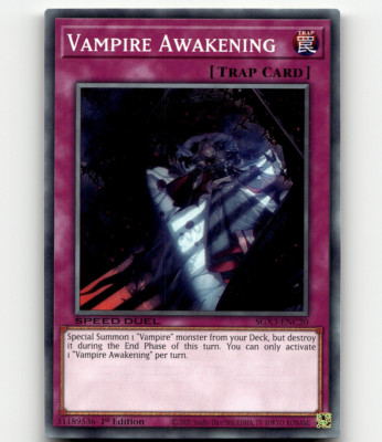 Yugioh Vampire Awakening Speed Duel GX: Duelists of Shadows-image