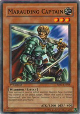 Marauding Captain - 5DS1-EN018 - Common - Unlimited Edition x1 - Moderately Play-image