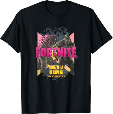 Godzilla x Kong x Fortnite - Officially Licensed T-Shirt Hoodie-image