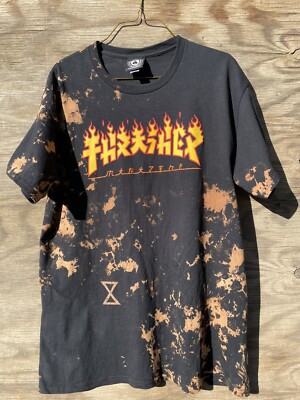 PSYCHEDELIC  THRASHER GODZILLA TEE-image