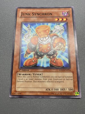 Yu-Gi-Oh! Junk Synchron Common 1st Edition 5DS2-EN014 MP-image