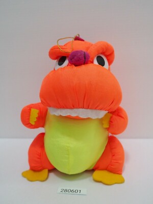 Godzilla 280601 Color Orange Taffeta Banpresto 1992 Plush 6