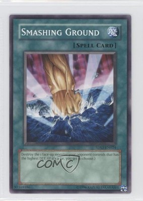 2008 Yu-Gi-Oh! 5D's Starter Deck Unlimited Smashing Ground #5DS1-EN024 0l2-image