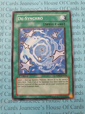 De-Synchro 5DS2-EN029 Yu-Gi-Oh Card 1st Edition New-image