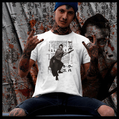 Samurai t-shirt bushido code Katana sword Japanese warrior Ronin Kanji assassin -image