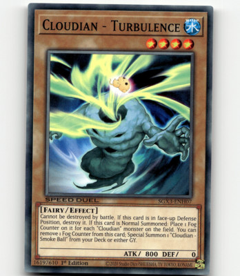 Yugioh Cloudian - Turbulence Speed Duel GX: Duelists of Shadows-image