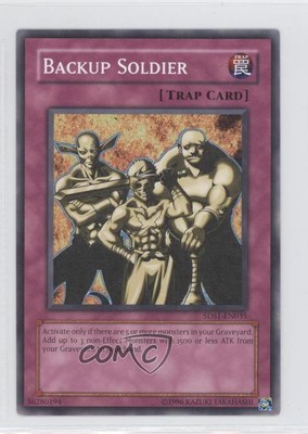 2008 Yu-Gi-Oh! 5D's Starter Deck Unlimited Backup Soldier #5DS1-EN035 0l2-image