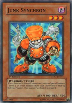 Junk Synchron - 5DS1-EN011 - Common - 1st Edition Lightly Played 5D's Starter De-image