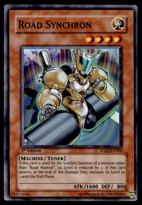 Yu-Gi-Oh! Road Synchron #5DS2-EN006 1st Edition Near Mint-image