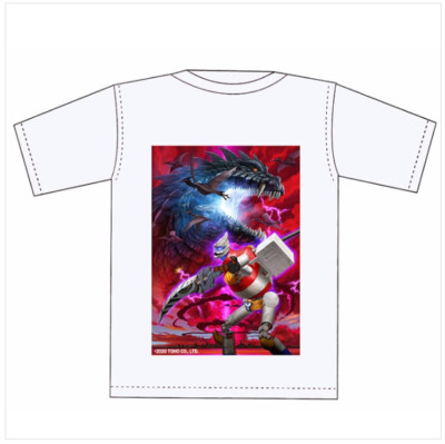 Yuji Kaida JJ Musou!! White T-shirt TOHO Godzilla Store Collection Japan Monster-image