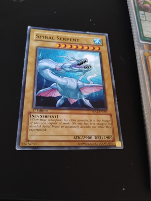 Spiral Serpent 5DS1-EN007 5d's 2008 Starter Deck Unlimited-image