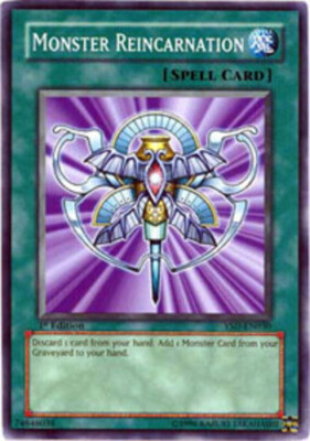 Monster Reincarnation - YSD-EN030 - Common - Unlimited Edition x1 - Lightly Play-image