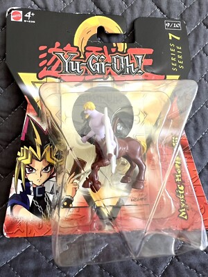 Vintage Yu-Gi-Oh Mattel Mini Figure Takahashi Mystic Horseman Series 7 9/10 New-image