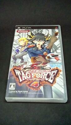 PSP YuGiOh! 5D's Tag Force 4 Yu gi oh 4988602147896 From Japan-image