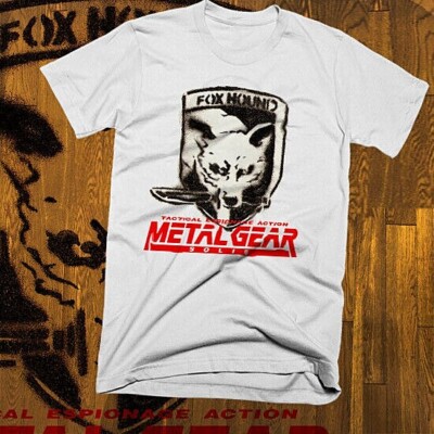 Cyber Punk t-shirt foxhound sniper science fiction Cyborg military combat anime-image