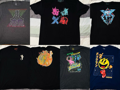 Lot Of 6 Geek Fuel Shirts Size XXL Barely Worn Or New 2XL T-Shirts-image
