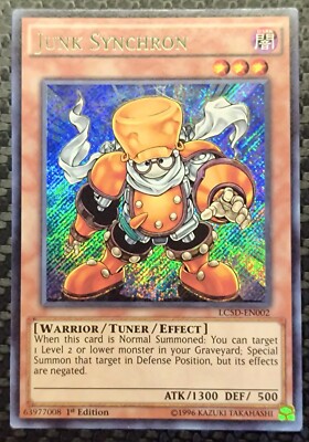 Junk Synchron LC5D-EN002 Secret Rare 1st Ed LP-image
