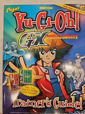 Pojos Unofficial Yu-Gi-Oh GX Duel Academy Trainers Guide 2007 Unused Pages Nice-image
