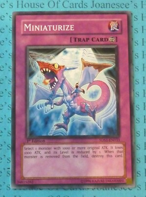 Miniaturize 5DS1-EN033 Yu-Gi-Oh Card 1st Edition New-image