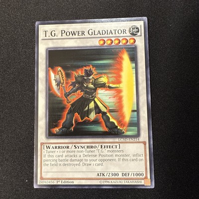 T.G. Power Gladiator LC5D-EN214 Legendary Collection 5D's 1st Edition-image