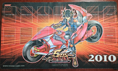 Yu-Gi-Oh! 5D's Yusei Fudo Hobby League 2010 Playmats TCG Yugioh Official-image