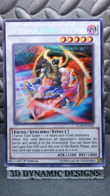| Yugioh Stygian Sergeants LC5D-EN243 1st Edition Secret Rare NM 🔥 |-image
