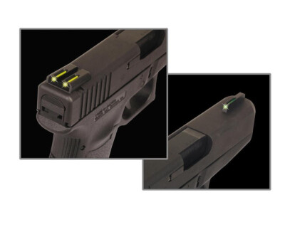 Truglo TFO Tritium/Fiber-Optic Day/Night Sights Fits Sig #8 Front/#8 Rear - F...-image