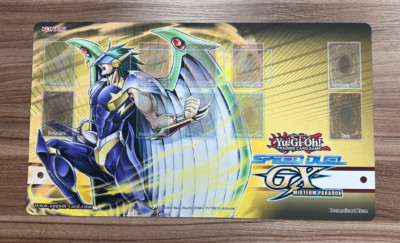 Yugioh Speed Duel GX Midterm Paradox Elemental Hero Tempest Playmat-image