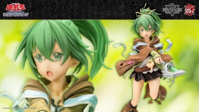 KOTOBUKIYA Yu-Gi-Oh! CARD GAME Monster Figure Collection Wynn the Wind Charmer-image