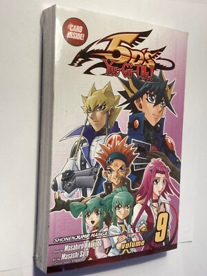Yu-Gi-Oh! 5Ds Manga Volume 9 Brand New Sealed with Card-image